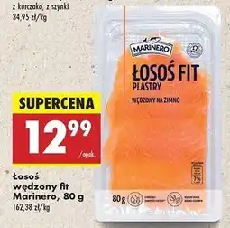 Biedronka Łosoś wędzony fit Marinero oferta