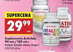Biedronka Creatine tabs Activlab oferta