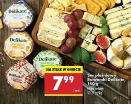 Biedronka Ser bawarski z zielonym pieprzem Delikate oferta