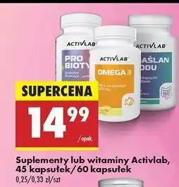 Biedronka Maślan sodu Activlab oferta