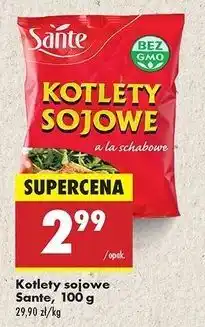 Biedronka Kotlety sojowe a'la schabowe Sante oferta