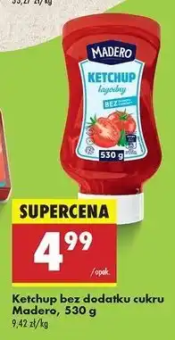 Biedronka Ketchup łagodny bez cukru Madero oferta