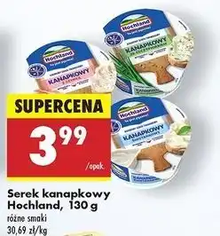 Biedronka Serek ze szczypiorkiem Hochland Kanapkowy oferta