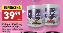 Biedronka Kolagen 10000 mg truskawka-malina Activlab oferta