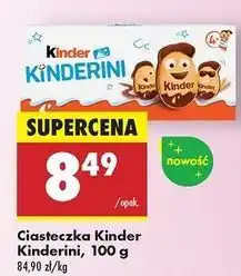 Biedronka Ciastka Kinder Kinderini oferta