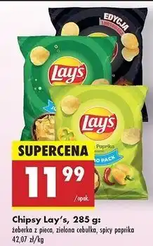 Biedronka Chipsy ostra papryka Lay's oferta