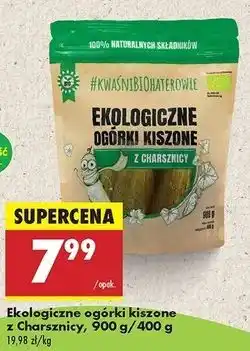 Biedronka Ogórki kiszone Charsznica oferta