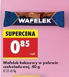 Biedronka Wafel kakaowy oferta