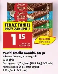 Biedronka Wafelek kokosowy Bonitki oferta