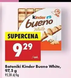 Biedronka Baton Kinder Bueno oferta