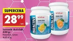 Biedronka Isoactive cytryna Activlab oferta