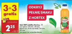 Biedronka Sok jabłkowy 100% Hortex oferta