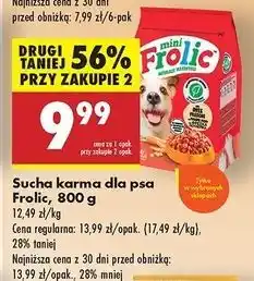Biedronka Karma dla psa mini Frolic oferta