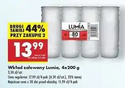 Biedronka Wkład zalewany 200 g Lumia oferta