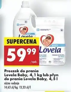 Biedronka Mleczko do prania bieli Lovela Baby oferta