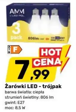 Bricomarche Żarówki LED - trójpak oferta