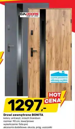 Bricomarche Drzwi zewnętrzne BONITA oferta