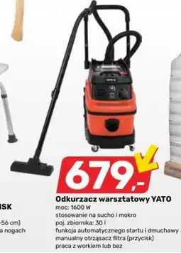 Bricomarche Odkurzacz warsztatowy YATO oferta