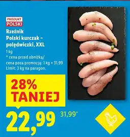 Lidl Polski kurczak polędwiczki XXL Rzeźnik oferta