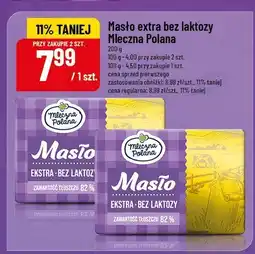 Polomarket Masło extra bez laktozy Mleczna Polana oferta