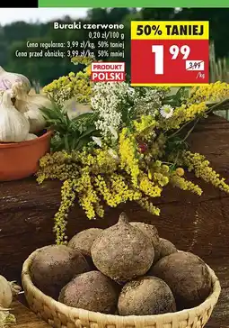 Biedronka Buraki czerwone Biedronka oferta
