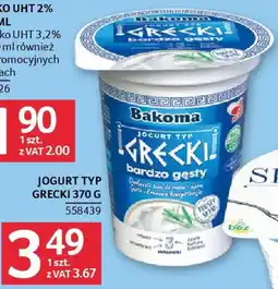 Selgros Jogurt typ grecki Selgros oferta