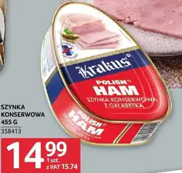 Selgros Szynka konserwowa Krakus oferta