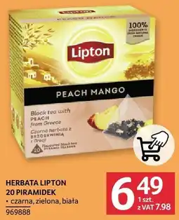 Selgros Herbata Lipton peach mango oferta