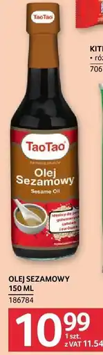 Selgros Olej sezamowy TaoTao oferta
