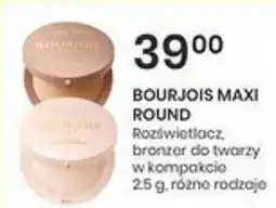 Sekret Urody BOURJOIS MAXI ROUND Rozświetlacz bronzer do twarzy w kompakcie oferta