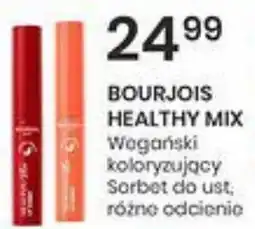 Sekret Urody BOURJOIS HEALTHY MIX Wegański koloryzujący Sorbet do ust oferta