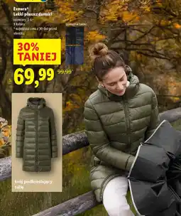Lidl Esmara Lekki płaszcz damski oferta