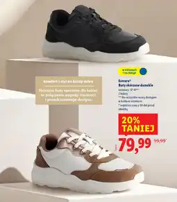 Lidl Esmara Buty skórzane damskie oferta