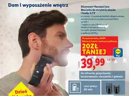 Lidl Silvercrest Personal Care Maszynka do strzyżenia włosów i brody, 3,7 V oferta