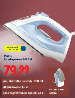 Lidl Philips Żelazko parowe, 2000 W oferta