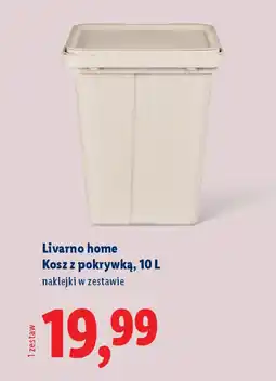 Lidl Livarno home Kosz z pokrywką oferta