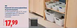 Lidl W5 Pojemnik lub zestaw pojemników do przechowywania oferta
