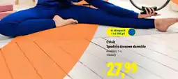 Lidl Crivit Spodnie dresowe damskie oferta
