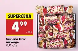 Biedronka Cukierki Twix na wagę oferta