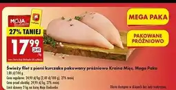 Biedronka Filet z piersi kurczaka pakowany próżniowo Kraina Mięs oferta