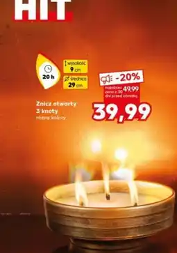 ALDI Znicz otwarty 3 knoty oferta