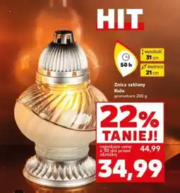 ALDI Znicz szklany Kula oferta