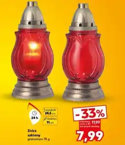 ALDI Znicz szklany oferta