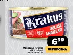 Netto Gulasz angielski Krakus Animex oferta