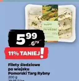 Netto Filety śledziowe wiejskie Pomorski Targ Rybny oferta