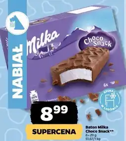 Netto Batony Milka Choco Snack oferta