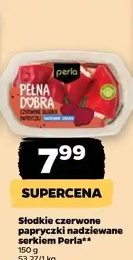 Netto Papryczki nadziewane serkiem czerwone Perla Antipasti oferta