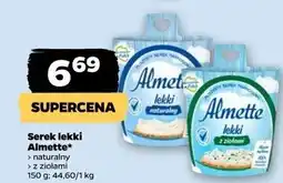 Netto Serek lekki naturalny Hochland Almette oferta