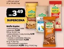 Netto Wafle kukurydziane truskawkowe Kupiec oferta