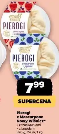 Netto Pierogi z mascarpone i jagodami Nowy Wiśnicz oferta